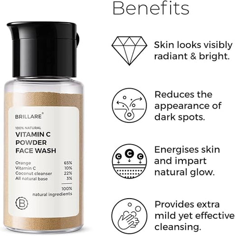 Brillaire Vitamin C Powder Face Wash 30Gm