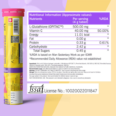 Chicnutrix Glow Black Currant 20 قرصًا