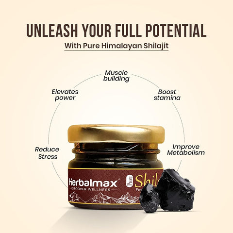 Herbal Max Himalayan Shilajit Resin - Performance Booster - 20g - Image 8