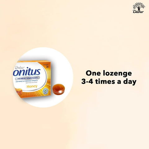 Dabur Honitus Herbal Lozenges with Honey - 24 Lozenges - Image 5
