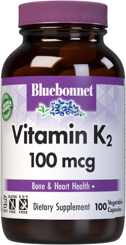 BlueBonnet Vitamin K2 - 100 mcg Capsules