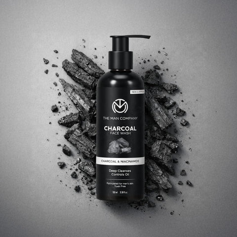 The Man Company Face Wash - Charcoal, Ylang Ylang & Argan, 100ml - Image 2