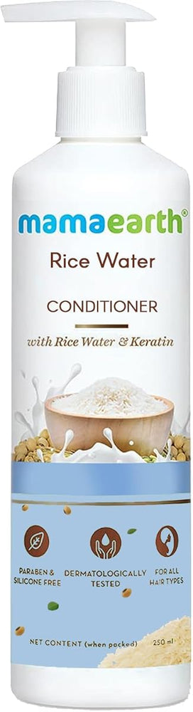 Mamaearth Rice Water Conditioner with Fermented Rice & Keratin - 250ml