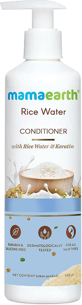 Mamaearth Rice Water Conditioner with Fermented Rice & Keratin - 250ml