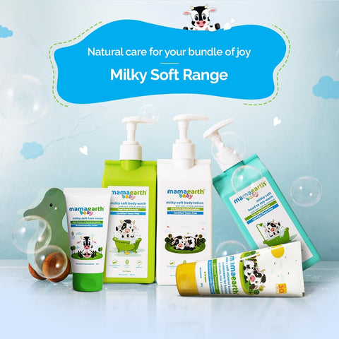 Mamaearth Baby Milky Soft 2-in-1 Body Wash & Shampoo - 400ml - Image 7