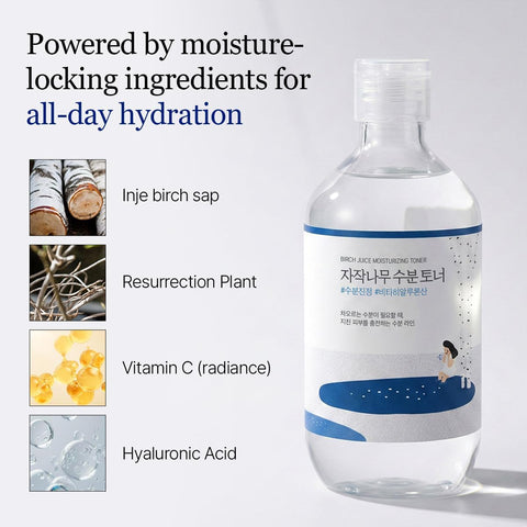 Round Lab Birch Juice Moisturizing Toner - Alcohol-Free, Lightweight - 300ml - Image 3