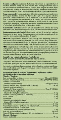 Ultimate Ultramin Men's Multivitamin - Non-GMO, Vegetarian Capsules - 60 Count - Image 3