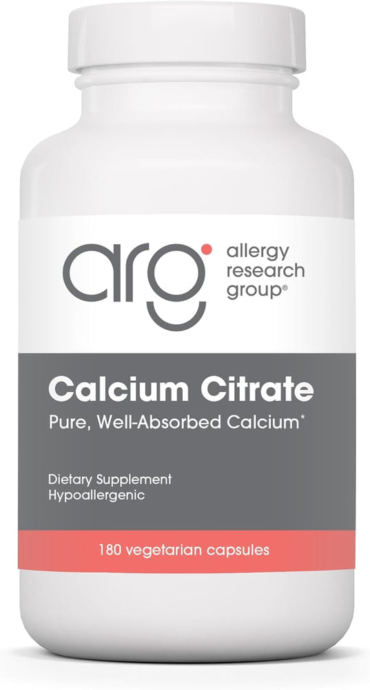 Allergy Research Calcium Citrate - 180 Vegetarian Capsules