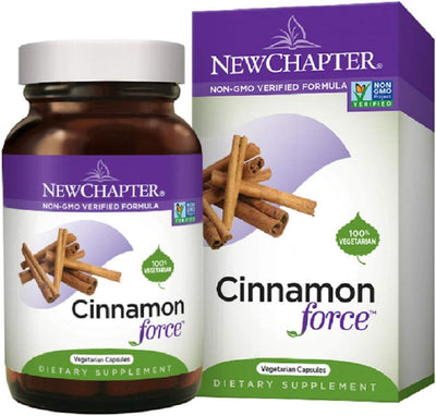 New Chapter Cinnamon Force - 30 Vegetarian Capsules