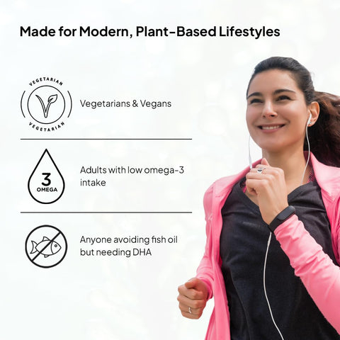 Miduty Veg Omega-3 500mg - 30 Capsules