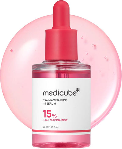 Medicube Txa Niacinamide 15% Facial Serum - Tranexamic Acid 5%, 30 ml