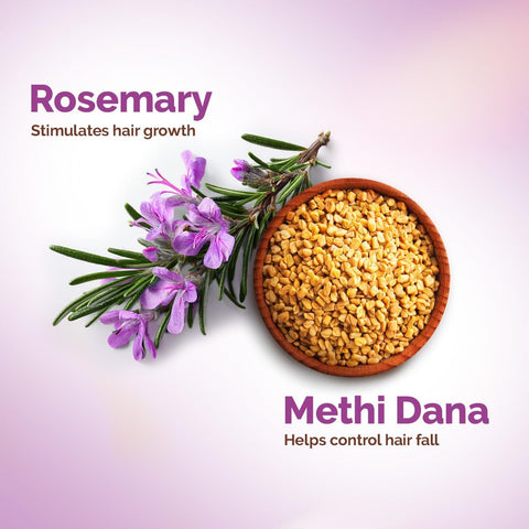 Mamaearth Rosemary Anti-Hair Fall Shampoo with Methi Dana, 250ml - Image 4