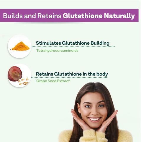 Oziva Plant Based Glutathione Builder - Skin Brightening Capsules, 60 Count - Image 3