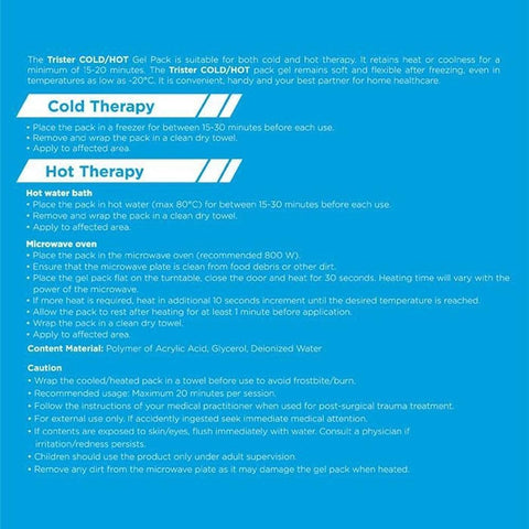TRISTER SOFT COLD / HOT GEL PACK LARGE : TS-515HC-L