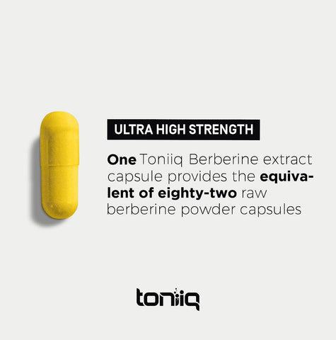 Toniiq Berberine 90 Veggie Capsules