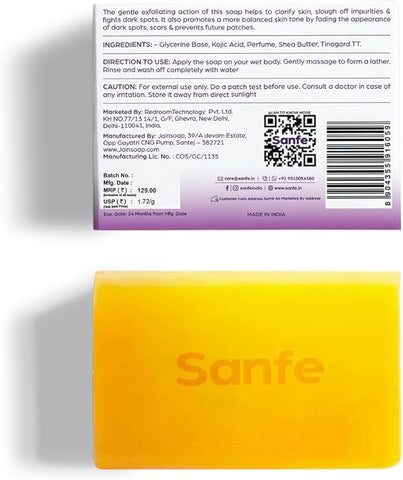Sanfe Dark Spots Brightening Soap 75G