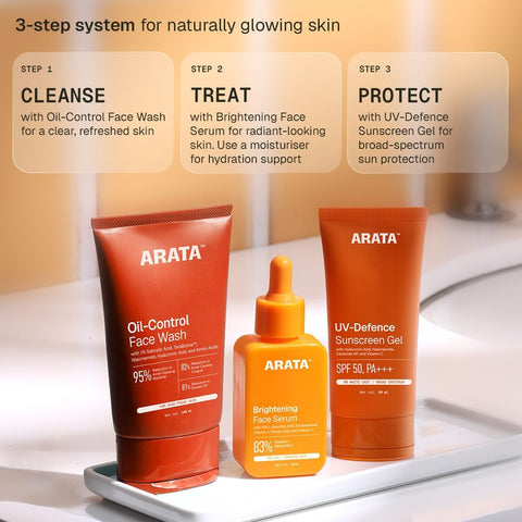 Arata SPF 50+ PA+++ Sunscreen Gel - Ultra Light, Water-Based, 50 ml - Image 5