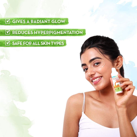 Mamaearth Skin Illuminate Face Serum - Vitamin C & Turmeric, 30g - Image 3