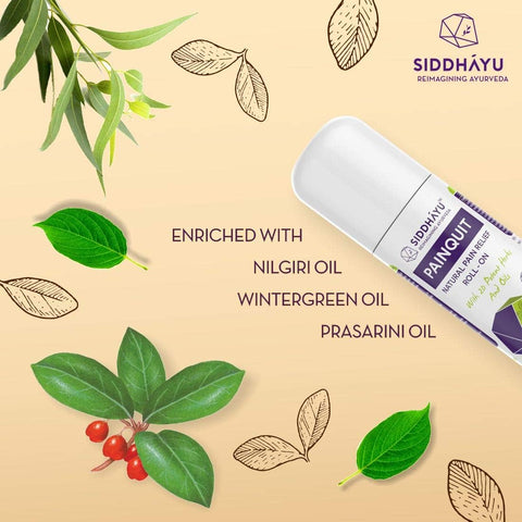 Siddhayu Painquit Roll-On for Joint and Back Pain Relief - 75ml - Image 6