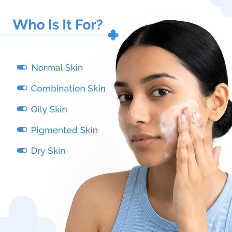 The Derma Co Face Wash with 1% Kojic Acid, Niacinamide & Alpha Arbutin - 100ml - Image 2