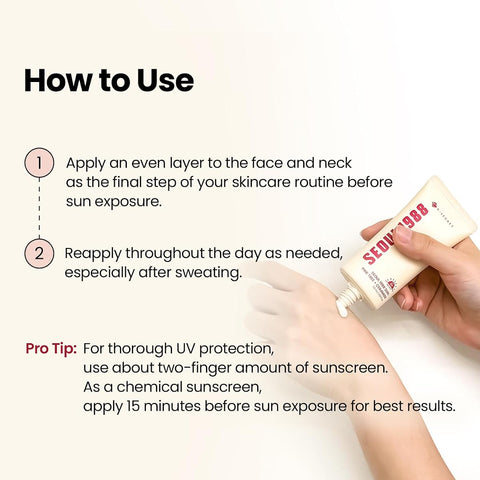 K-SECRET SEOUL 1988 Sun Care - SPF 50+ Ceramide Formula, 50ml - Image 8