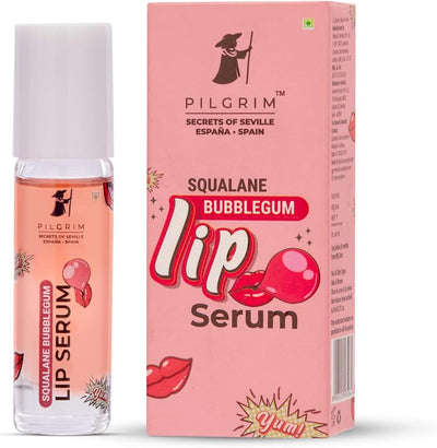 Pilgrim Spanish Squalane Lip Serum with Bubblegum Flavour - Hydrating, 6ml