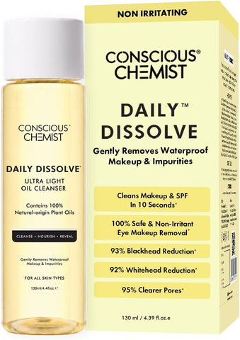 Conscious Chemist Makeup Remover Oil Cleanser with Olives - 130ml