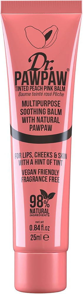 Dr. Pawpaw Tinted Peach Pink Balm with Pawpaw, 25ml