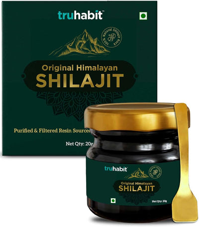 Truhabit Himalayan Shilajit Resin - Pure Ayurvedic Stamina Booster, 20g