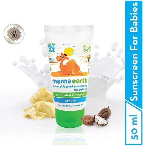 Mamaearth Mineral Based Sunscreen Cream with Zinc Oxide - 50ml - Image 6