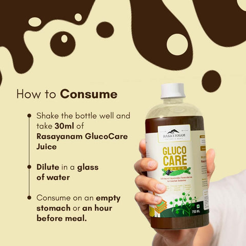 Rasayanam GlucoCare Juice For Diabetes Care 750 ML