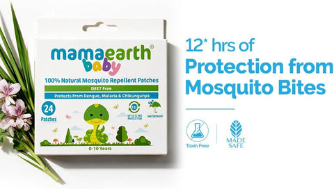 Mamaearth Natural Mosquito Repellent Patches - DEET-Free, Plant-Based - 24 Pcs - Image 2