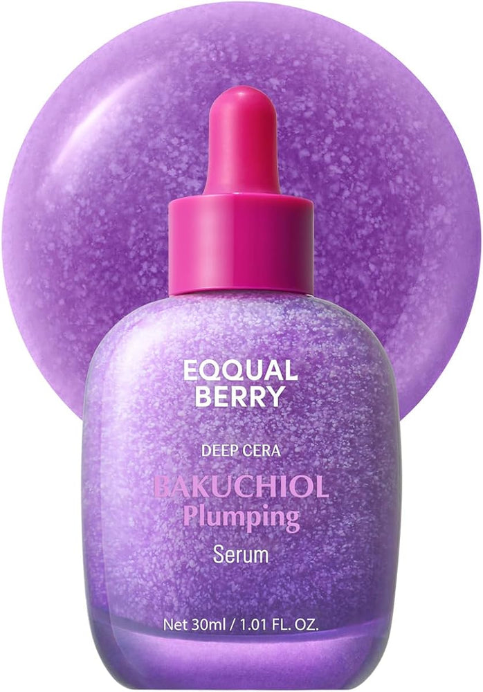 Eqqualberry Bakuchiol Hydrating Face Serum with Niacinamide & Hyaluronic Acid - 30ml