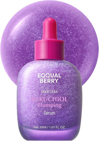 Eqqualberry Bakuchiol Hydrating Face Serum with Niacinamide & Hyaluronic Acid - 30ml