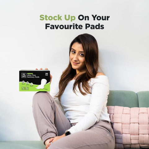 Pee Safe Ultra Thin Sanitary Pads with Gel Lock - 30 Pads (14 XL, 16 XXL) - Image 3