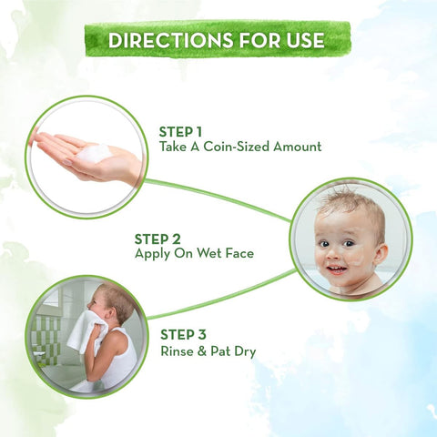 Mamaearth Kids Foaming Face Wash with Aloe Vera & Lavender Oil - 150ml - Image 5