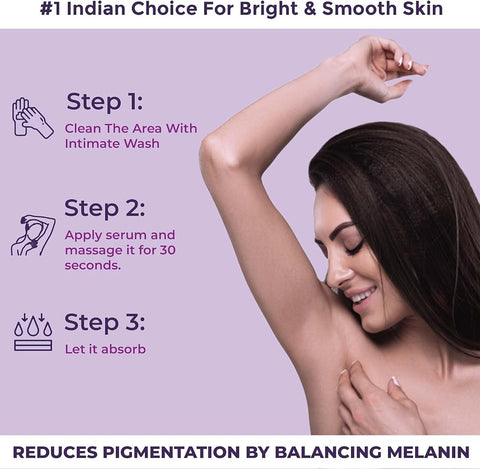 Sanfe Spotlite Sensitive Body Serum - For Dark Underarms & Thighs, Enriched with Glycolic Acid - 50g - Image 6