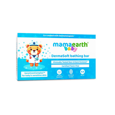 Mamaearth Baby DermaSoft Bathing Bar 75gm