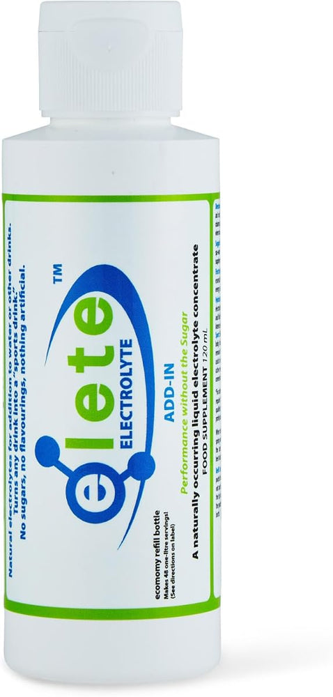 Elete Electrolyte Hydration Drops - Zero Calories, Zero Sugar - 120ml