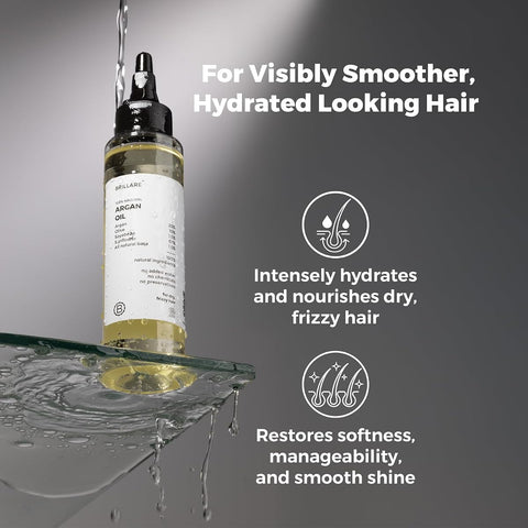 Brillaire Argan Oil for Hair - 20% Argan, 10% Olive, 100ml - Image 6