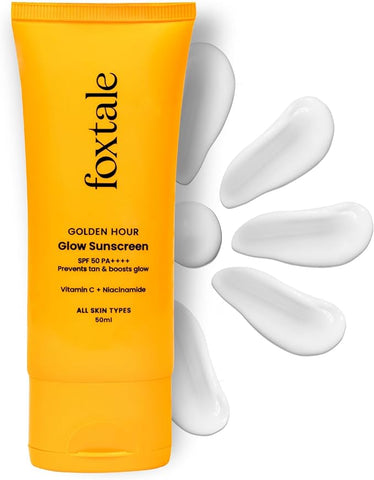 Foxtale Glow Sunscreen Spf 50 Pa++++ 50Gm