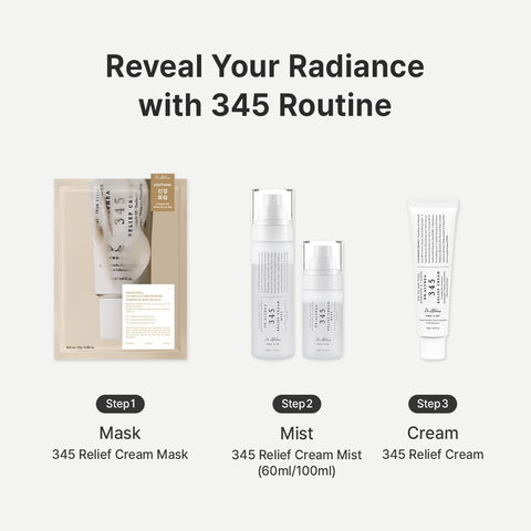 Dr.Althea 345 Relief Cream - Soothing Vegan Moisturizer with Niacinamide & PDRN, 50ml - Image 6