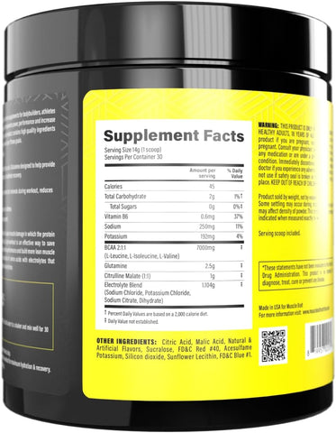 Muscle Bolt BCAA 7000 Plus Fruit Punch 420g