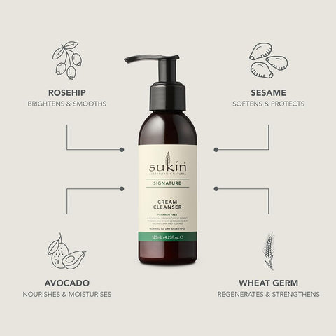 Sukin Cream Cleanser with Natural Oils - 125 ml - Image 4