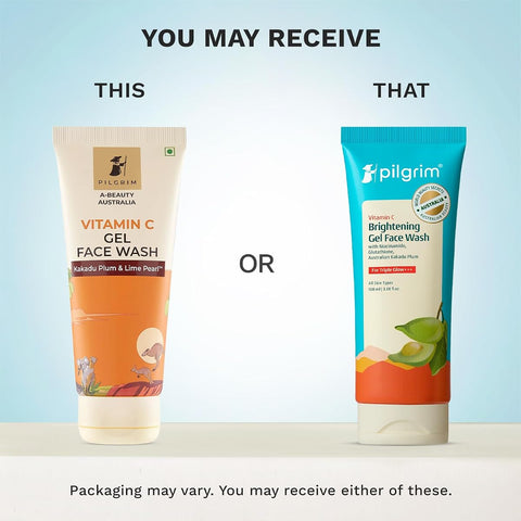 Pilgrim Vitamin C Gel Face Wash with Kakadu Plum & Lime Pearl - 100 ml - Image 2