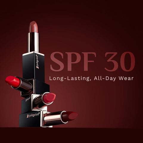 Pilgrim Matte Me Up Bullet Lipstick with SPF 30 - Cinnamon Lust 4.2g - Image 8