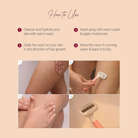 Carmesi Body Razor Swing with Moisture Ribbon and Vitamin E - Pink - Image 7
