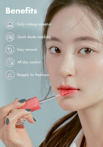 Rom&Nd Dewy·Ful Water Tint - Shade: 08 Berry Divine, 5g - Image 3