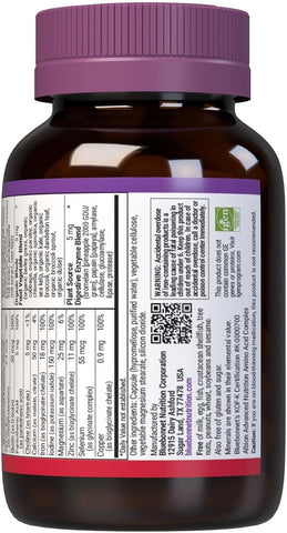 BlueBonnet Women's One Whole Food Vegetable Capsule - K2, 30 Count - Image 3