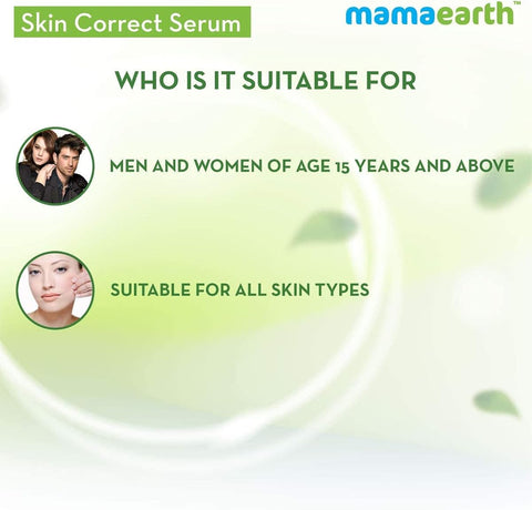 Mamaearth Skin Correct Face Serum - 10% Niacinamide & Ginger Extract, 30ml - Image 4